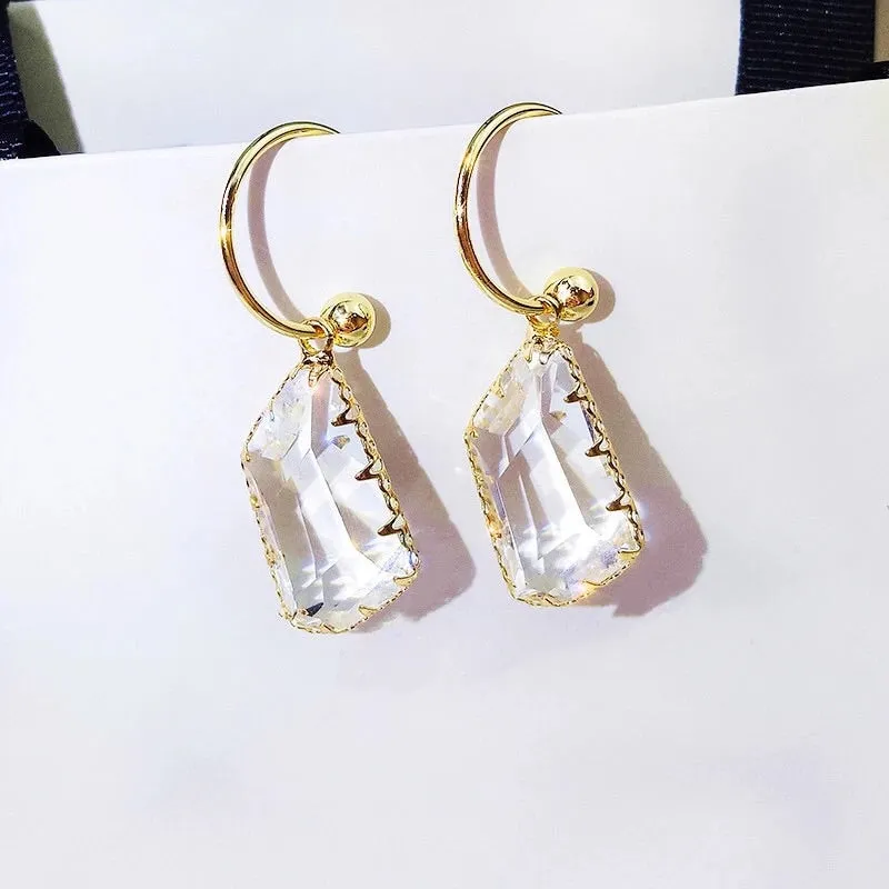 Karly Glass Gem Earrings