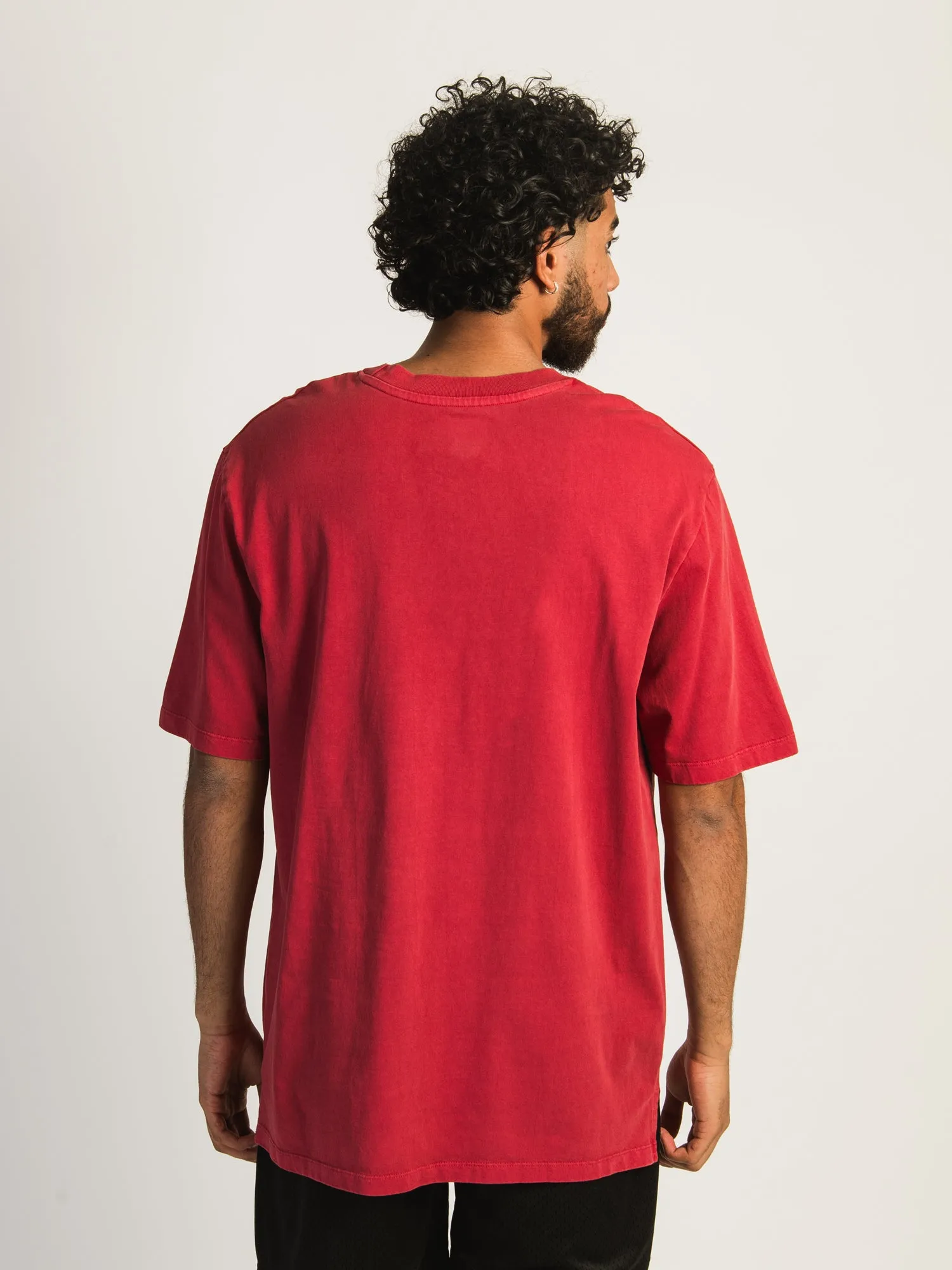 KOLBY OVERSIZED PREMIUM TEE - GREY CORAL