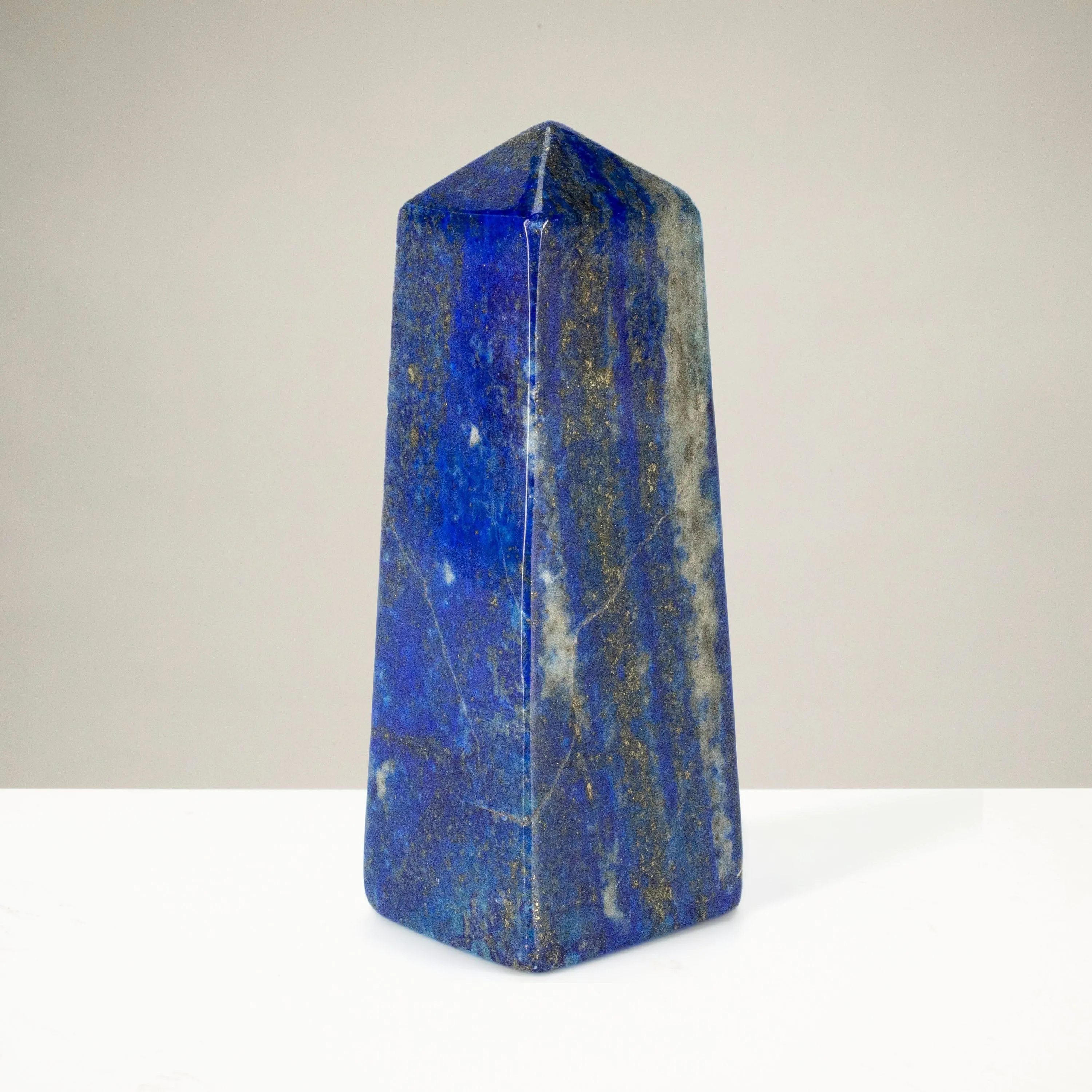 Lapis Lazuli Polished Obelisk from Afghanistan - 4 / 218 grams