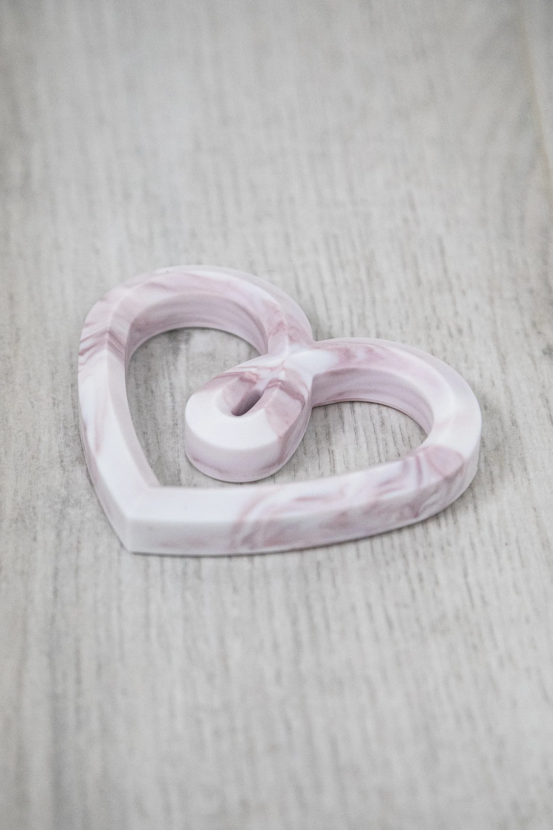 Latched Mama Heart Teether