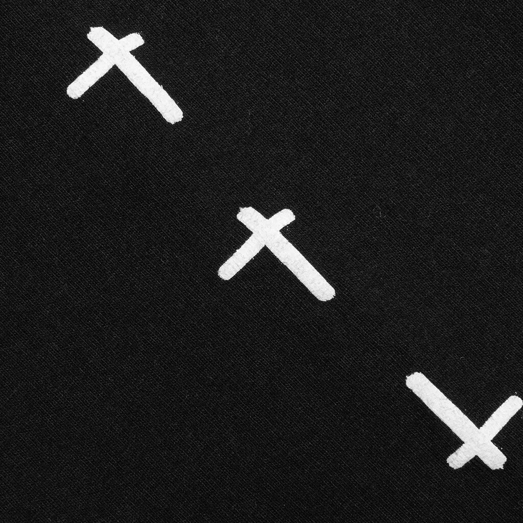 Lawrence L/S Tee - Black Cross