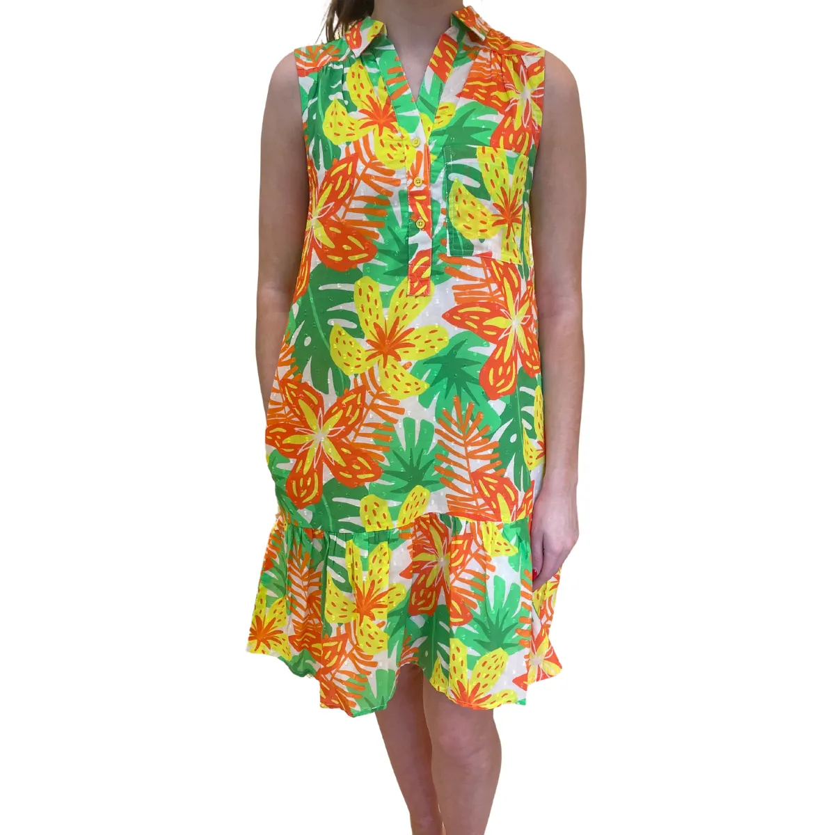 Lena Dress - Floral Spice