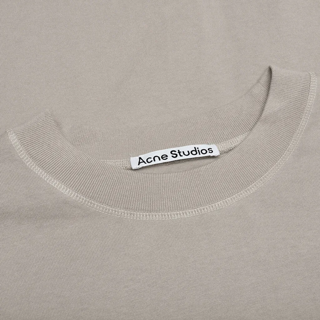 Logo L/S T-Shirt - Oyster Grey