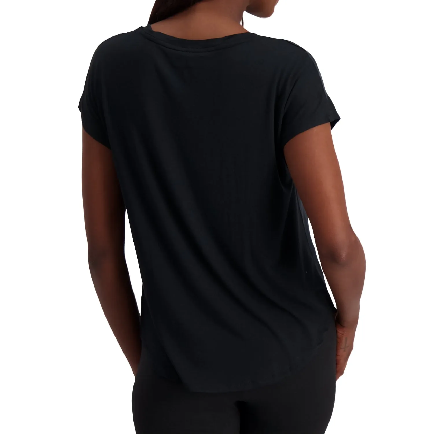 Loose Fit Tee | Super Soft Viscose | Black