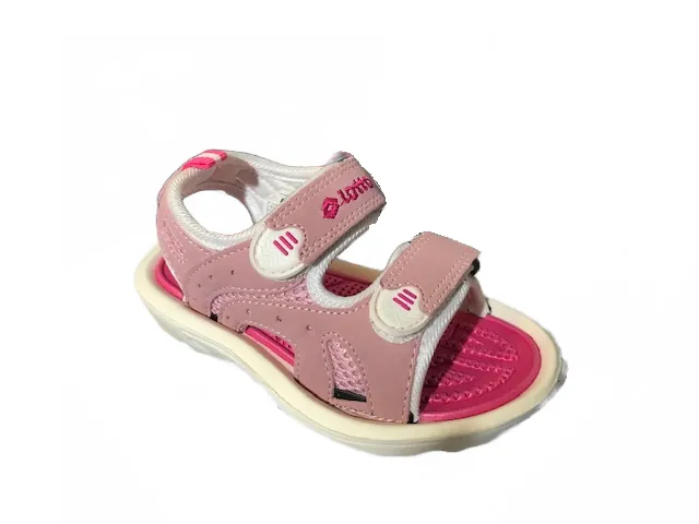 Lotto Las Rochas Infant R1041 lt pink/lt fux girl's sandal