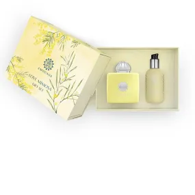 Love Mimosa - Gift Set For Women - EDP 100 ml   Body Lotion 100 ml By Amouage