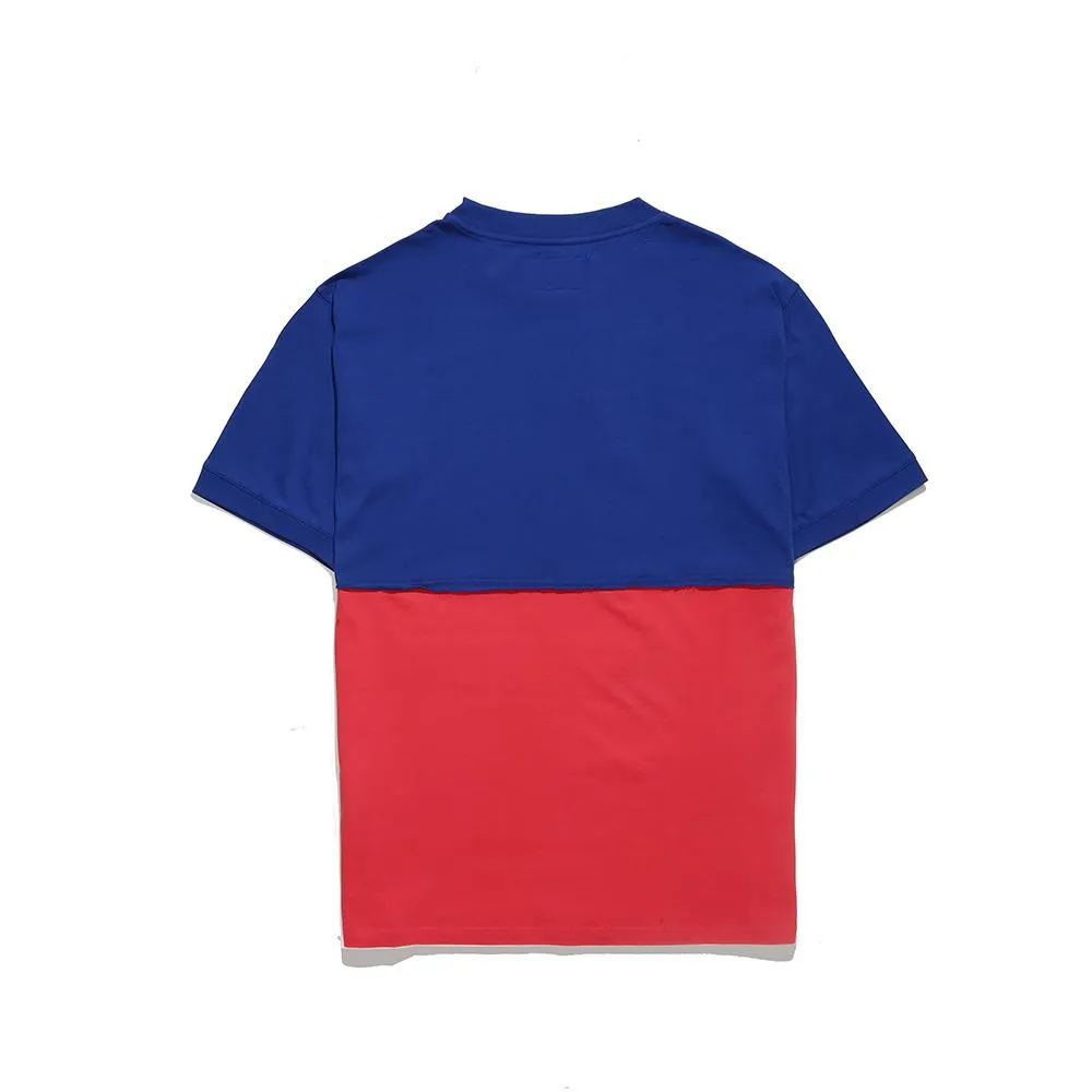 LYPH LONGBEACH T-SHIRT -PINK / BLUE