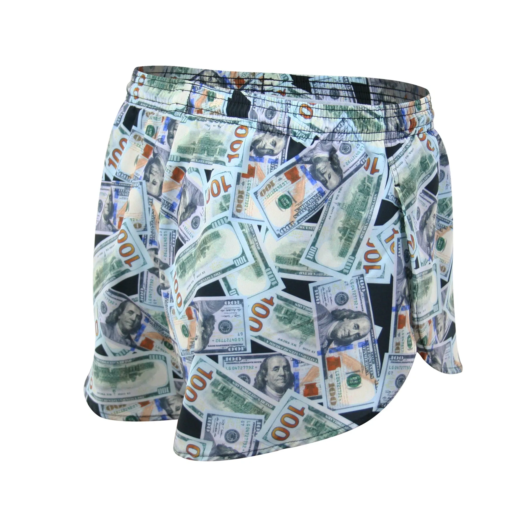 Men's 1" Elite Split Shorts- Money