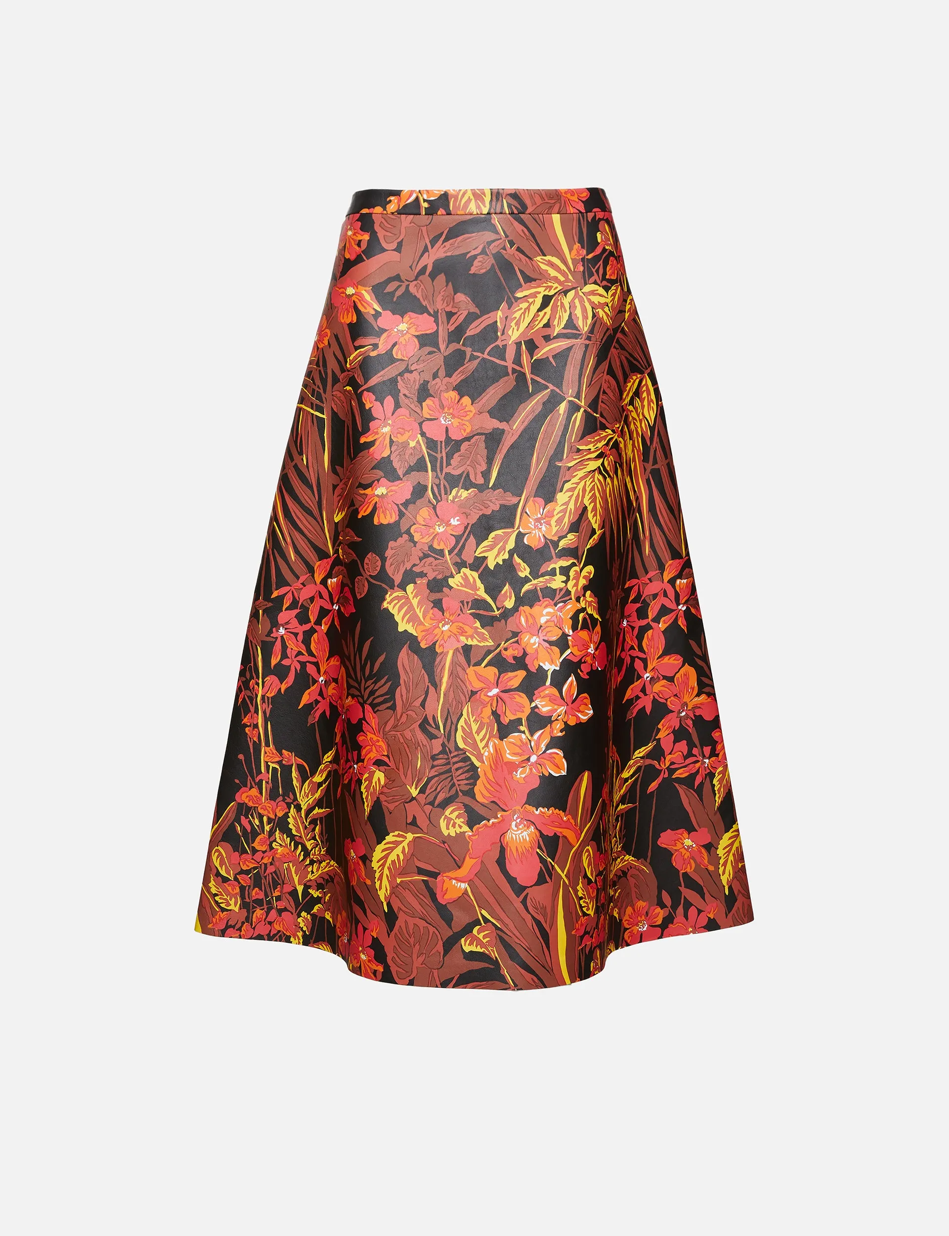 Midi Printed Skirt