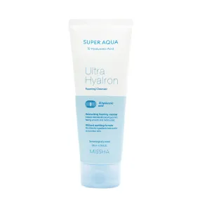 Missha Super Aqua Ultra Hyalron Foaming Cleanser 200ml