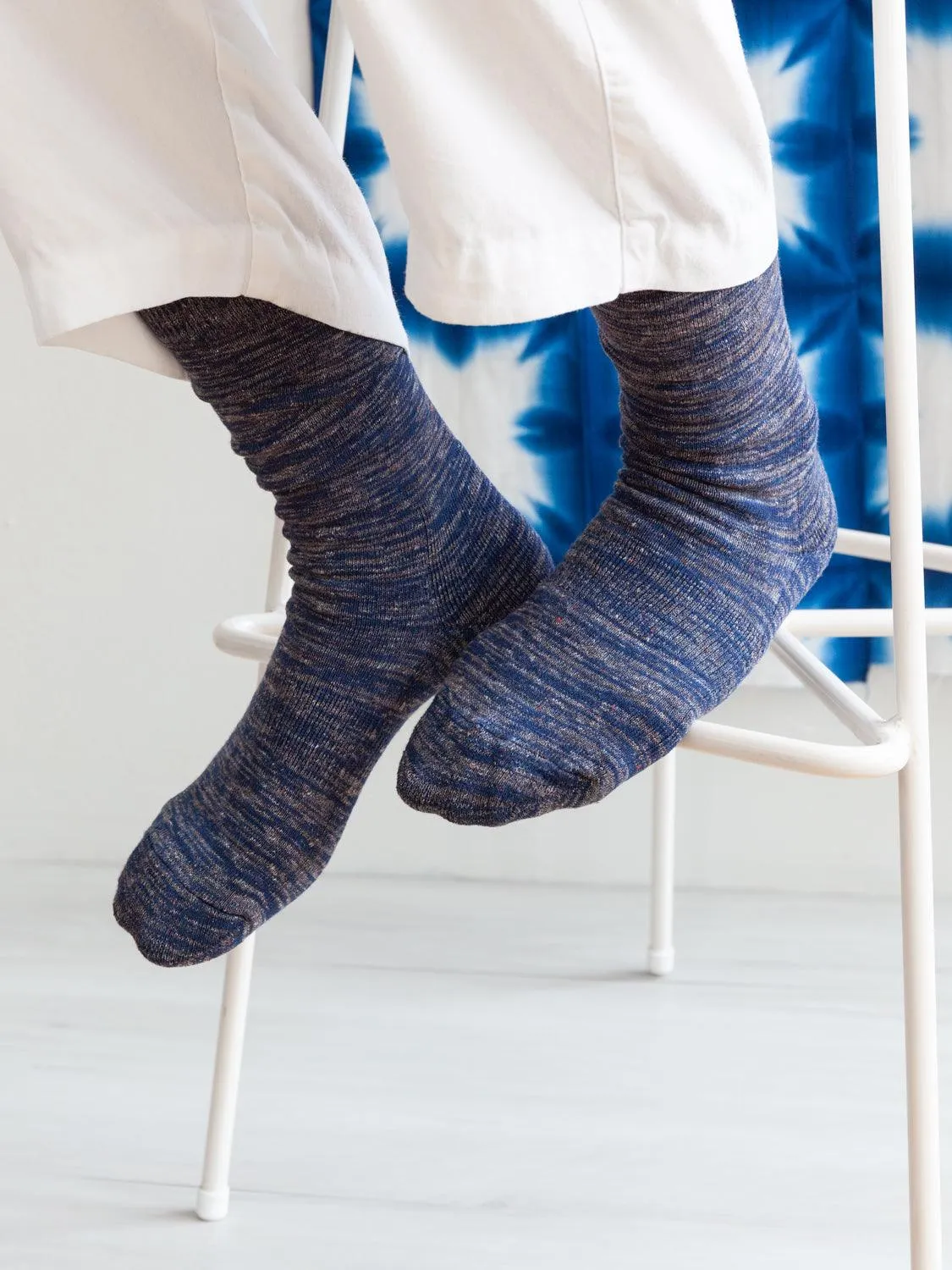 Moku Socks, Navy