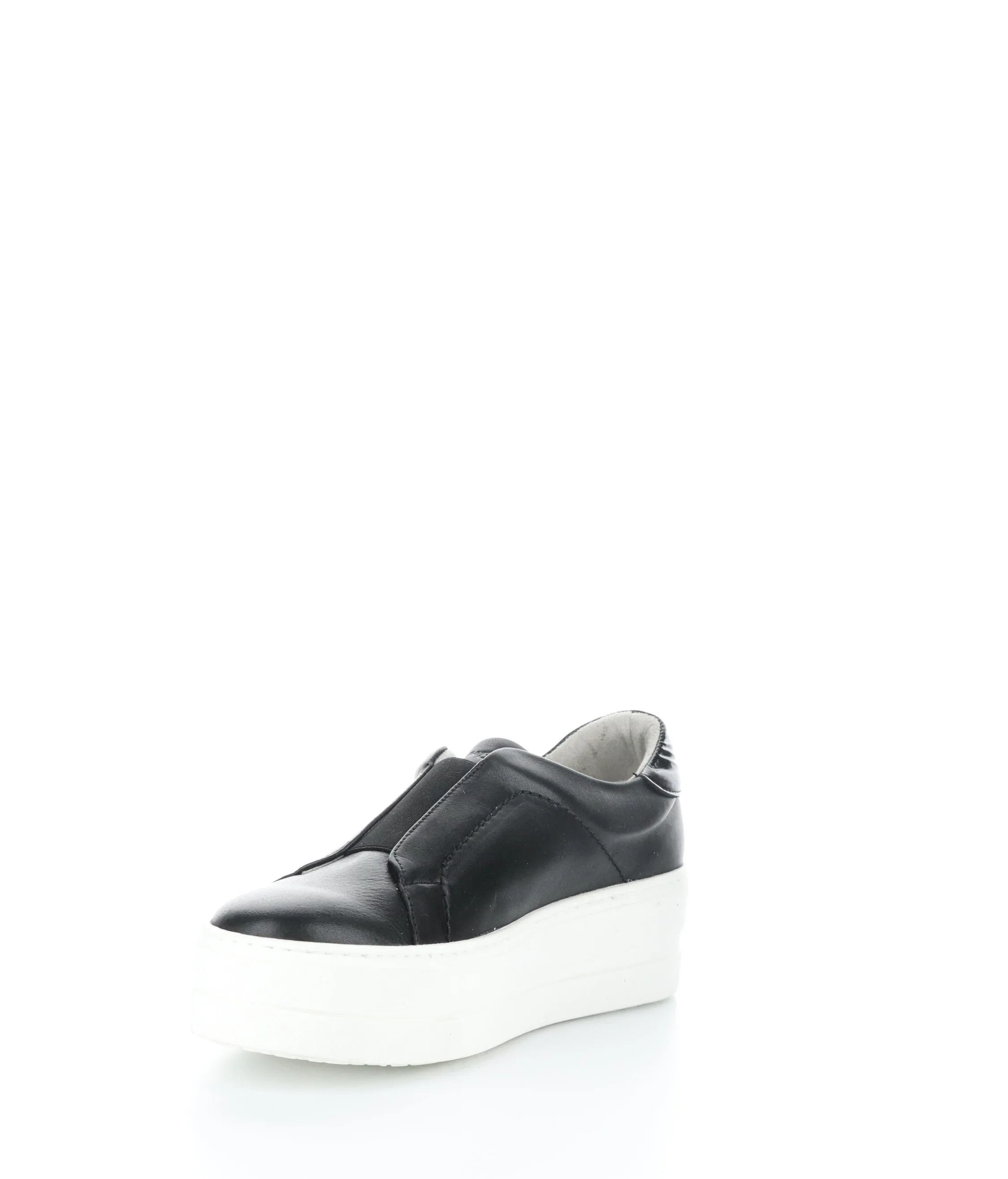 MONA BLACK Elasticated Shoes