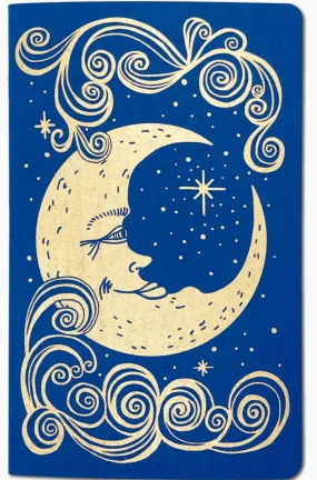 Moon (Gold) Notebook