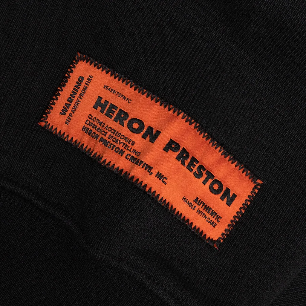 NF Heron BW Hoodie - Black/Black