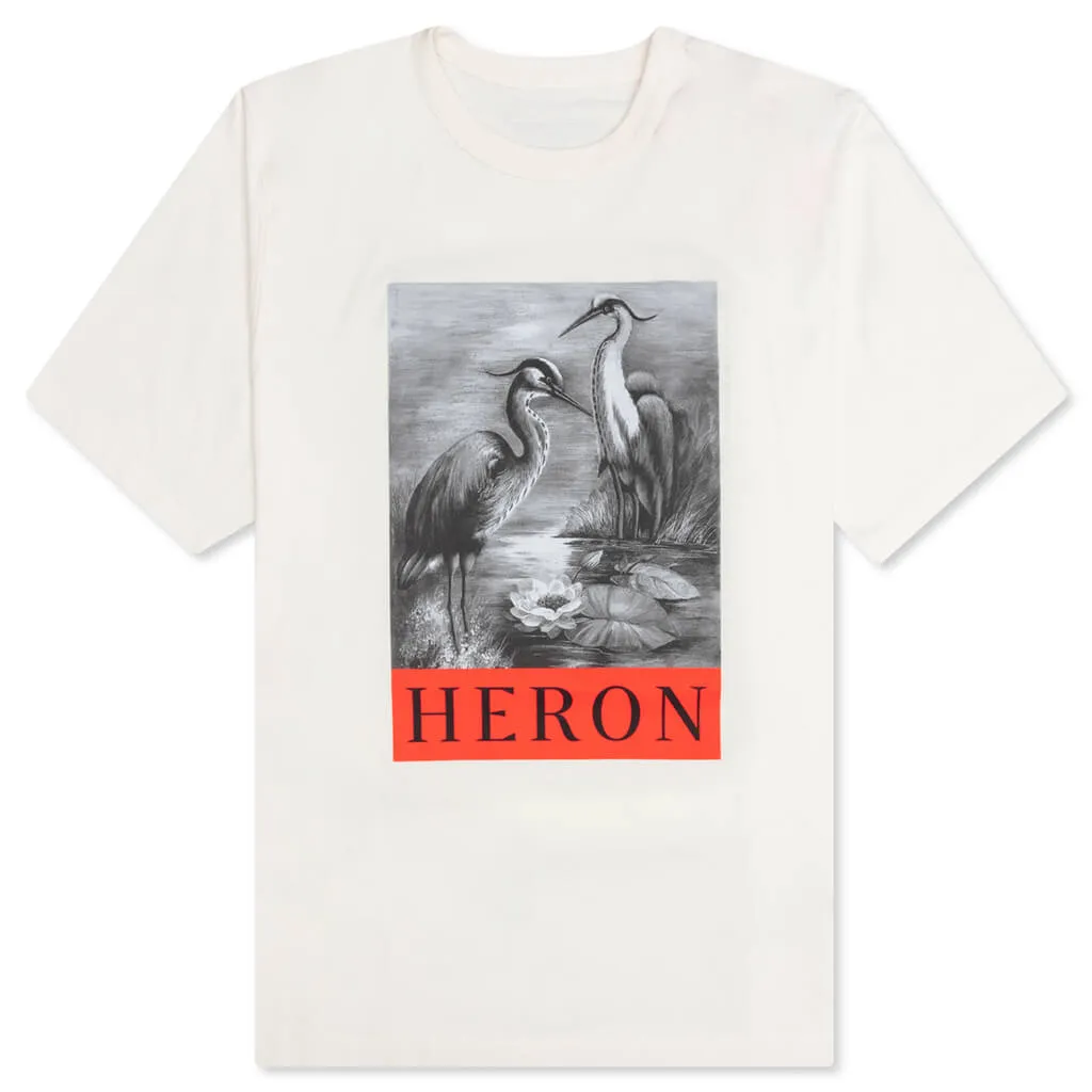 NF Heron BW S/S Tee - White/Black