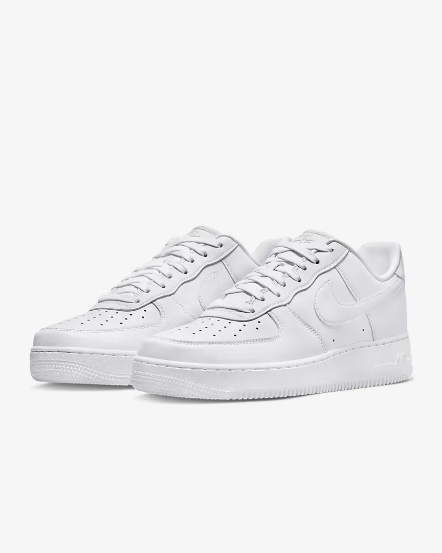 Nike Men's Air Force 1 '07 Fresh Shoes - All White