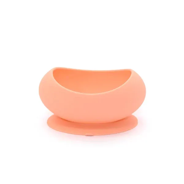 OB Designs Stage 1 Suction Bowl & Spoon Set Peach