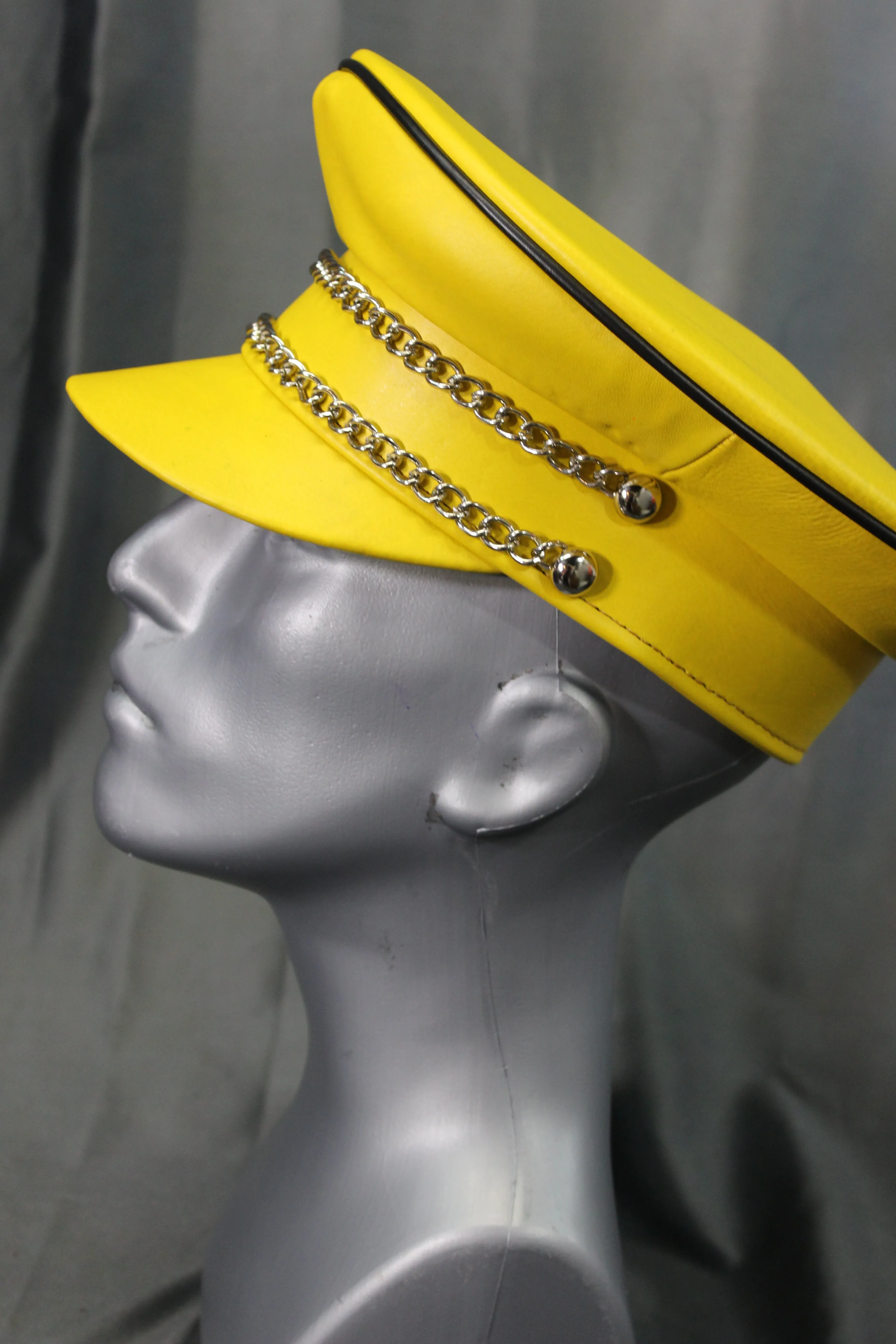 OnF Muir Cap in Yellow with Black Trim