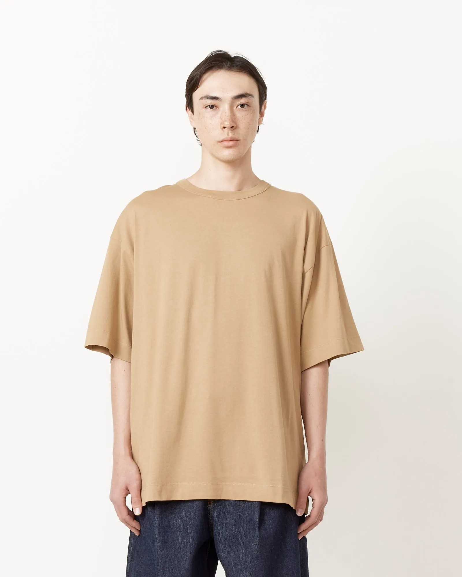 Oversized T-Shirt in Camel