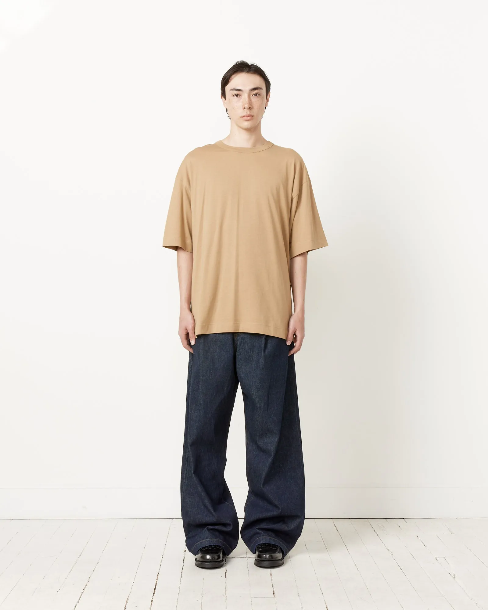 Oversized T-Shirt in Camel