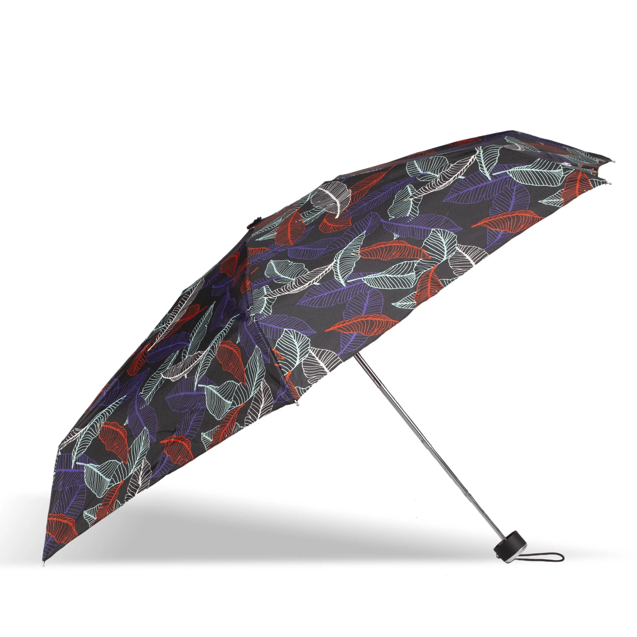 Parapluie Mini Slim Feuille Tropicale