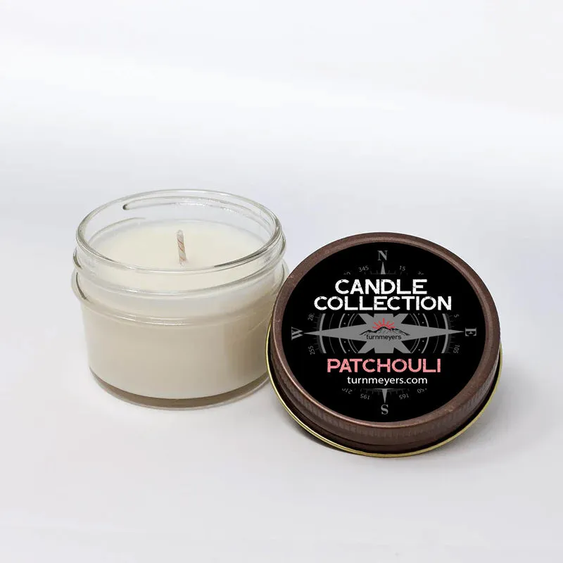 Patchouli Candle Collection 4oz Glass Soy Candle