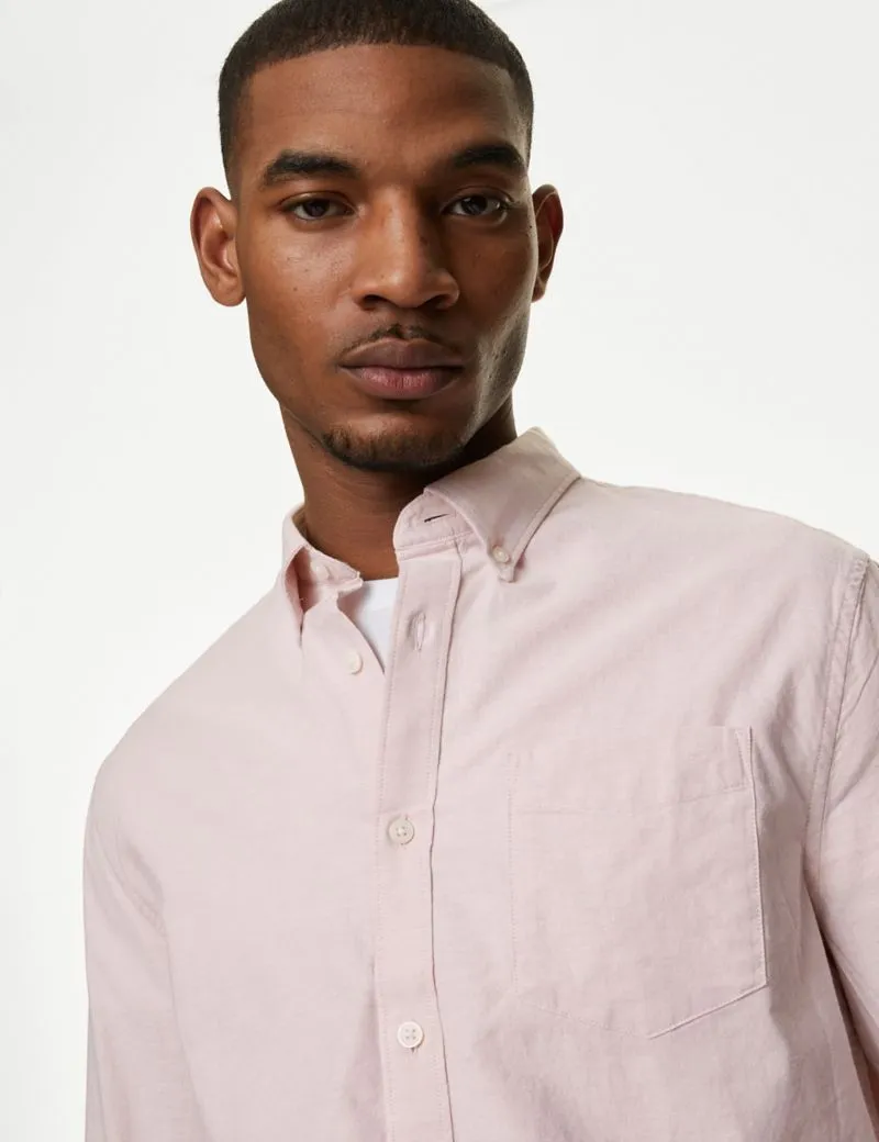 Pure Cotton Oxford Shirt