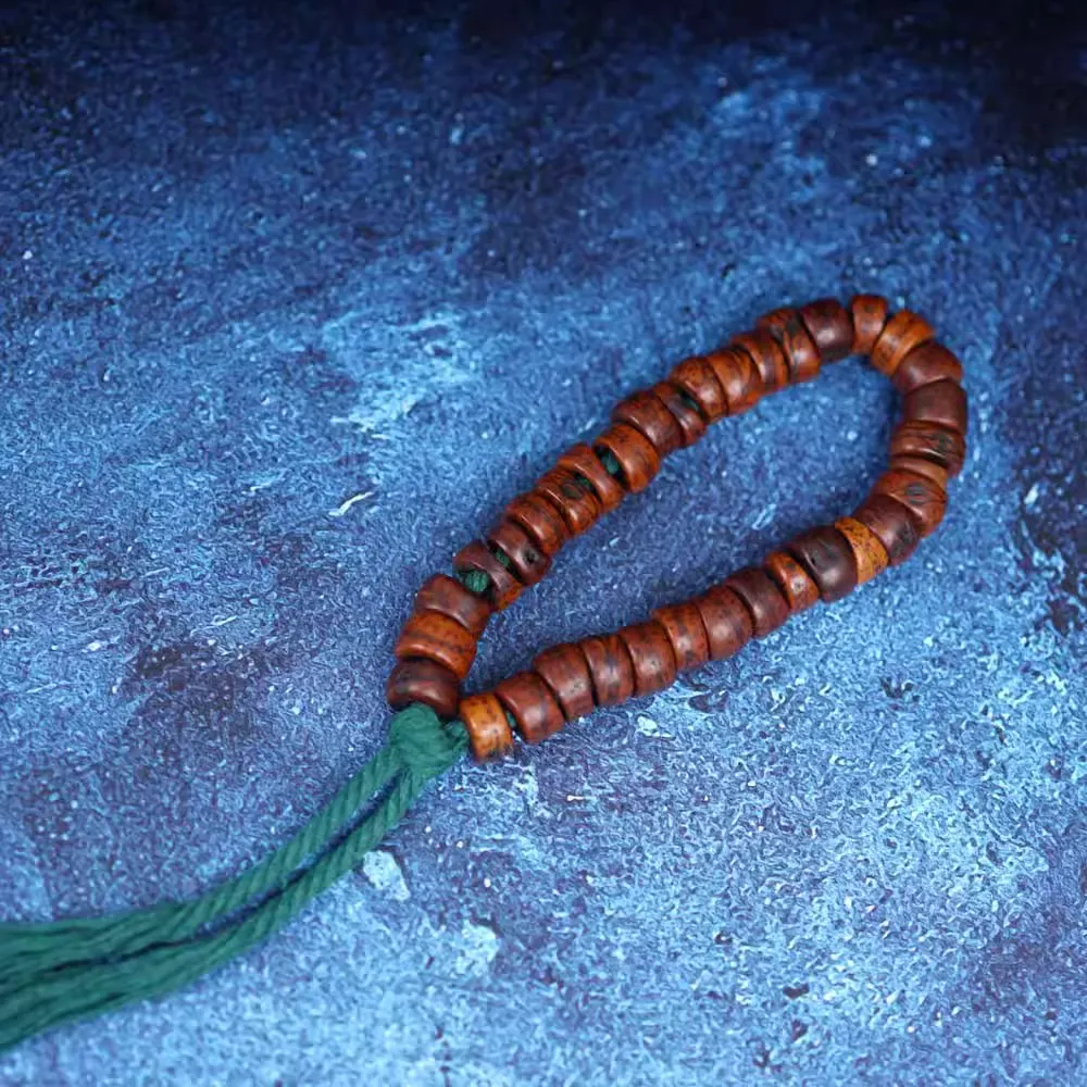 Rare Antique Tibetan Bodhiseed Wrist Mala