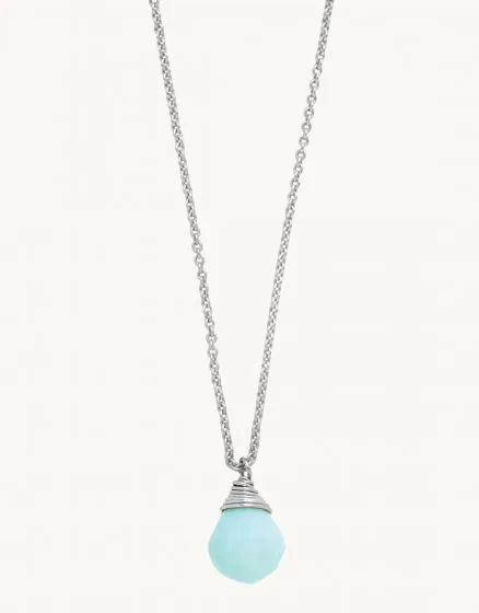 Relax Crystal Drop Necklace