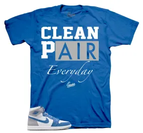 Retro 1 True Blue Clean Pair Shirt