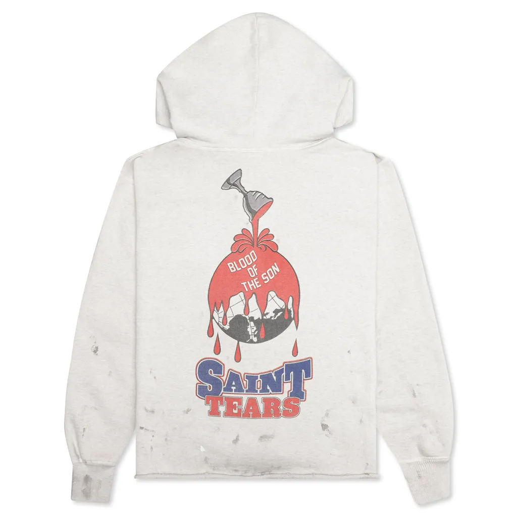 Saint Michael x Denim Tears Holy Grail Hoodie - Grey