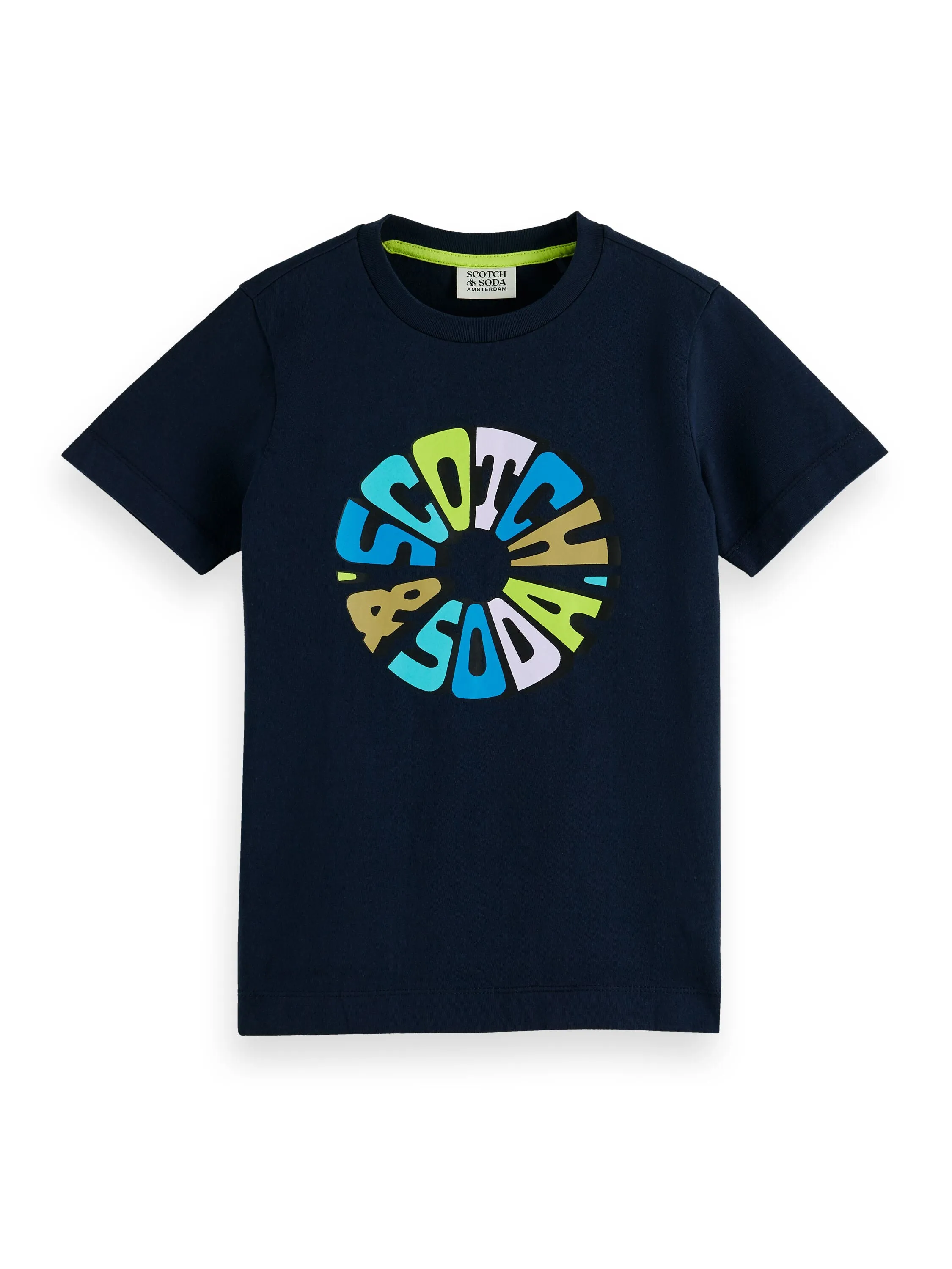 Scotch & Soda Boys T-Shirt_Navy 170523-0002