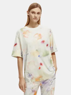 Scotch & Soda Printed Oversized Fit T- Shirt