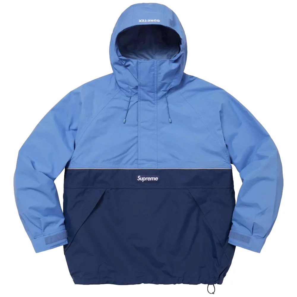 SUPREME GORE-TEX ANORAK-BLUE