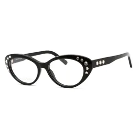 Swarovski SK5429 Eyeglasses Shiny Black / Clear Lens