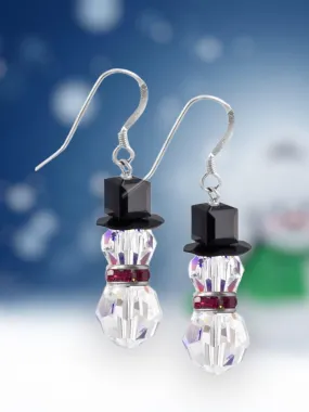 Swarovski Snowman Earring Kit - Lt. Siam