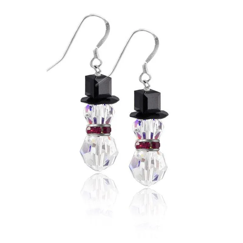 Swarovski Snowman Earring Kit - Lt. Siam