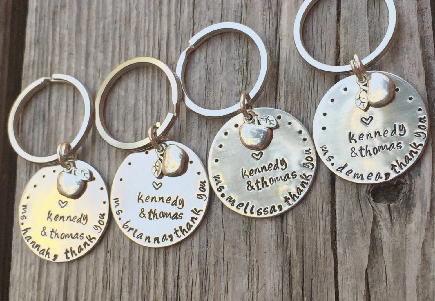 teacher gift, thank you gift, teacher appreciation, teacher keychain, personalized gifts, natashaaloha, gifts