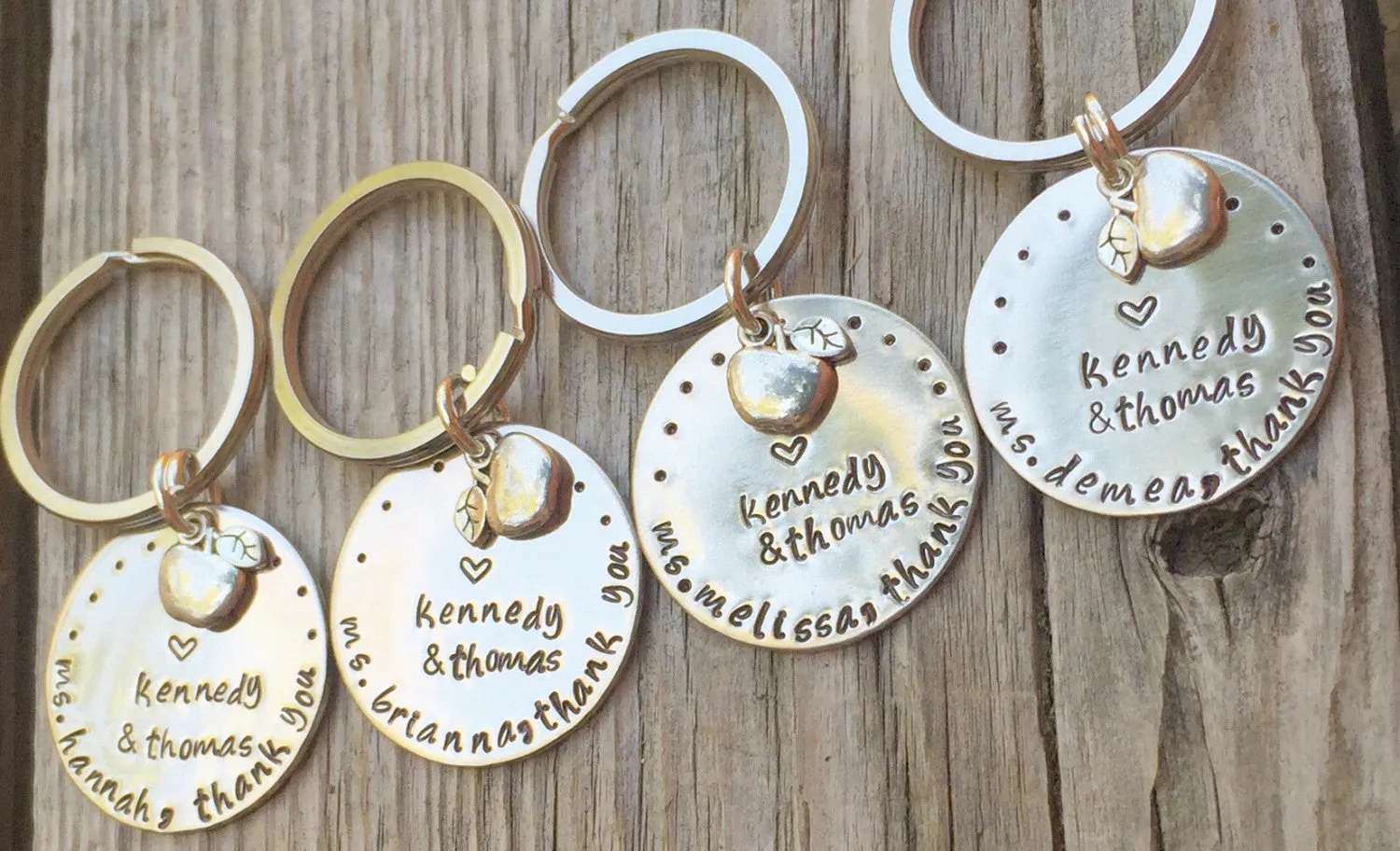 teacher gift, thank you gift, teacher appreciation, teacher keychain, personalized gifts, natashaaloha, gifts