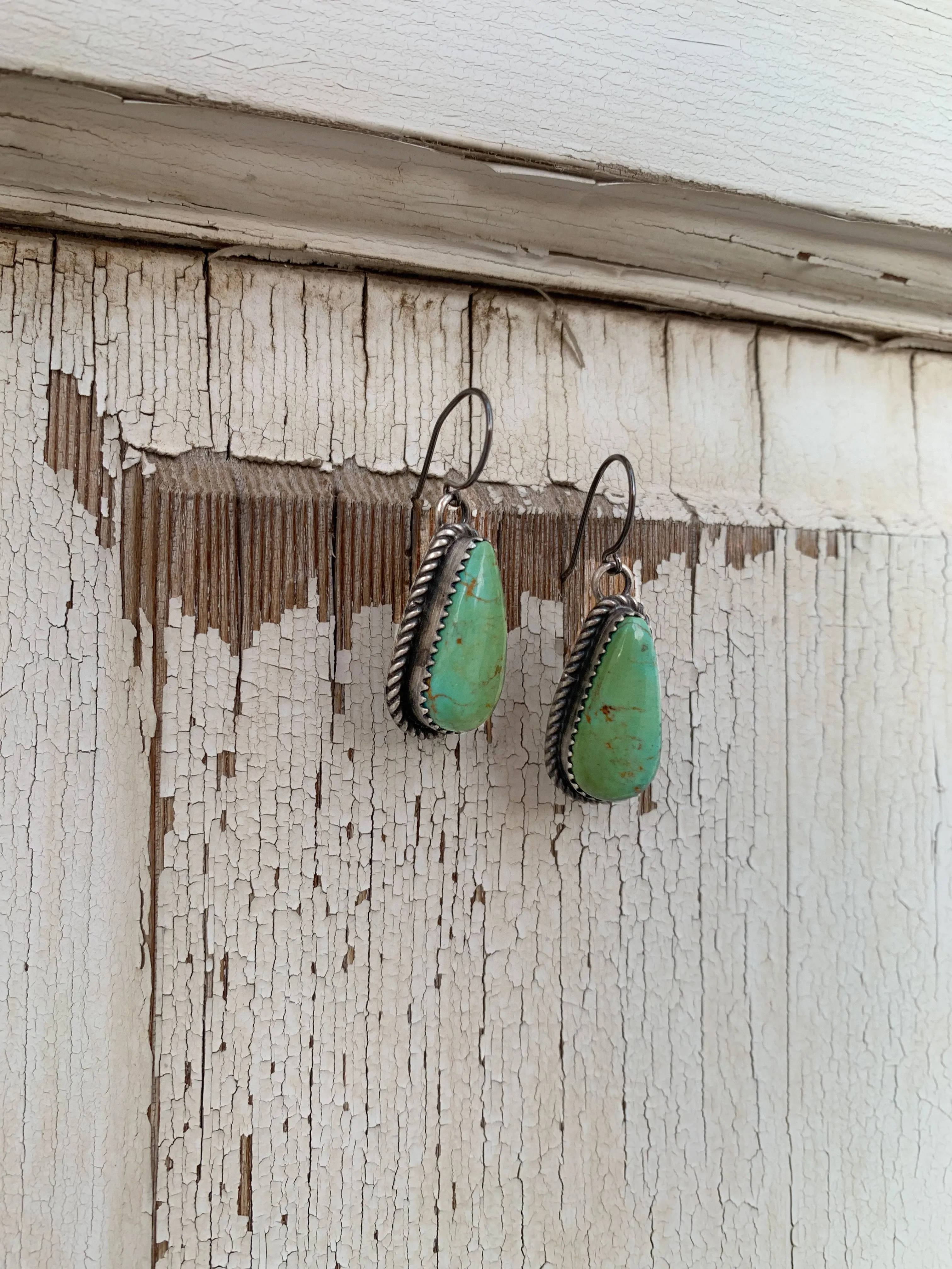 Teardrop Turquoise earrings