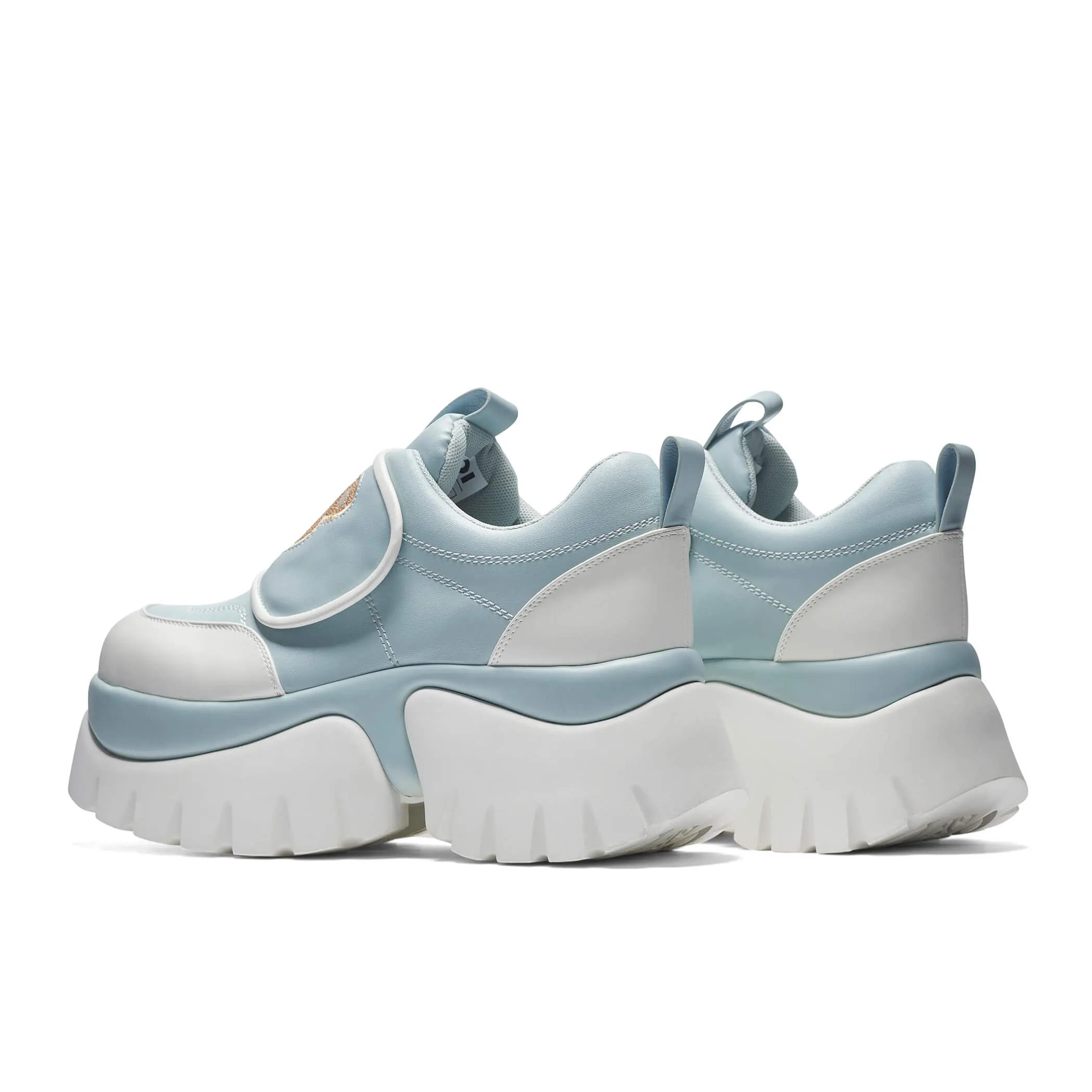 Teddy Sura Blue Vilun Platform Trainers