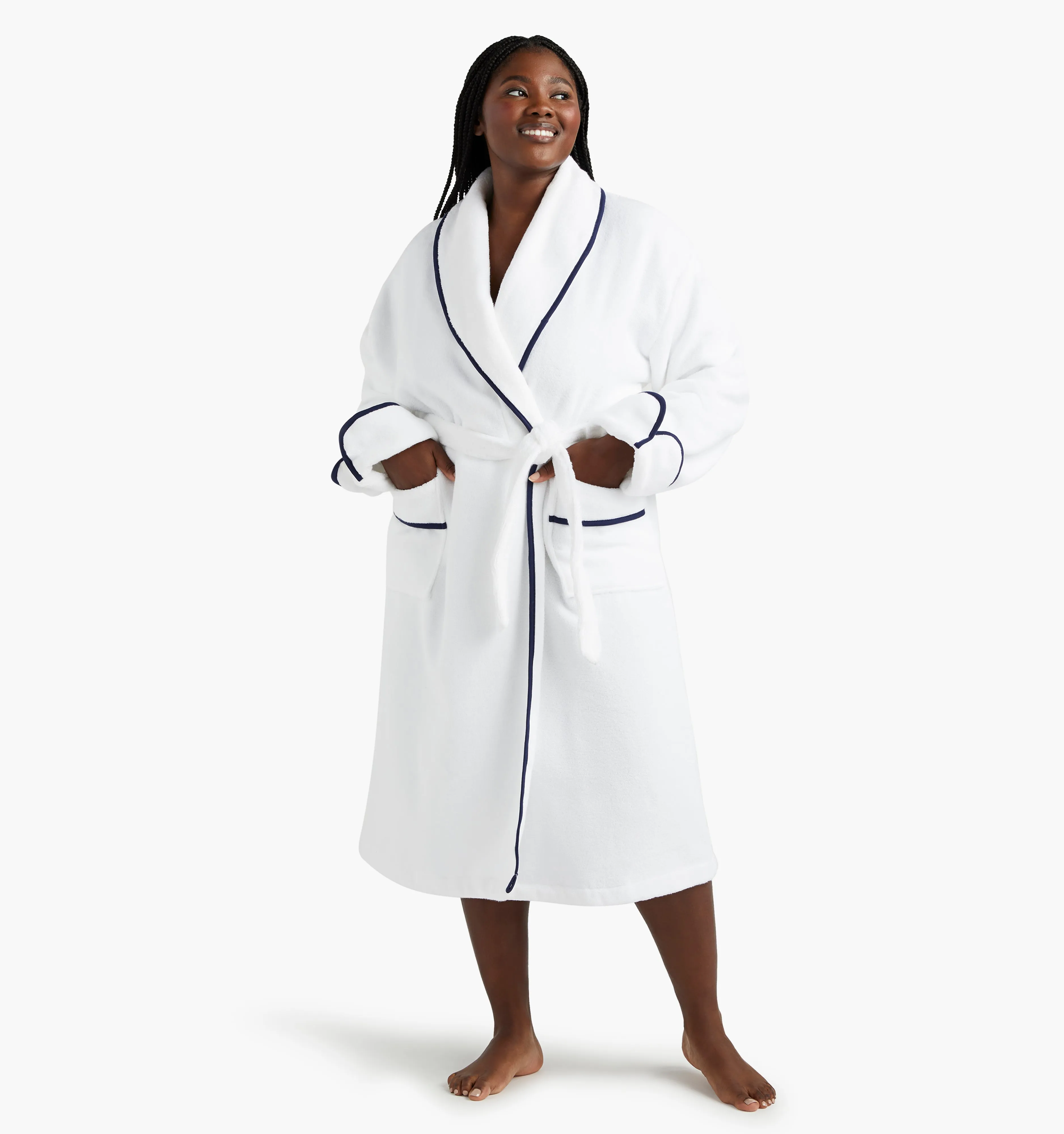 The Hotel Robe - Navy