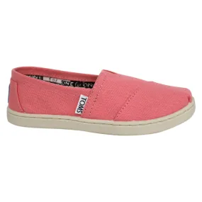 Toms Classic Pink Kids Espadrilles