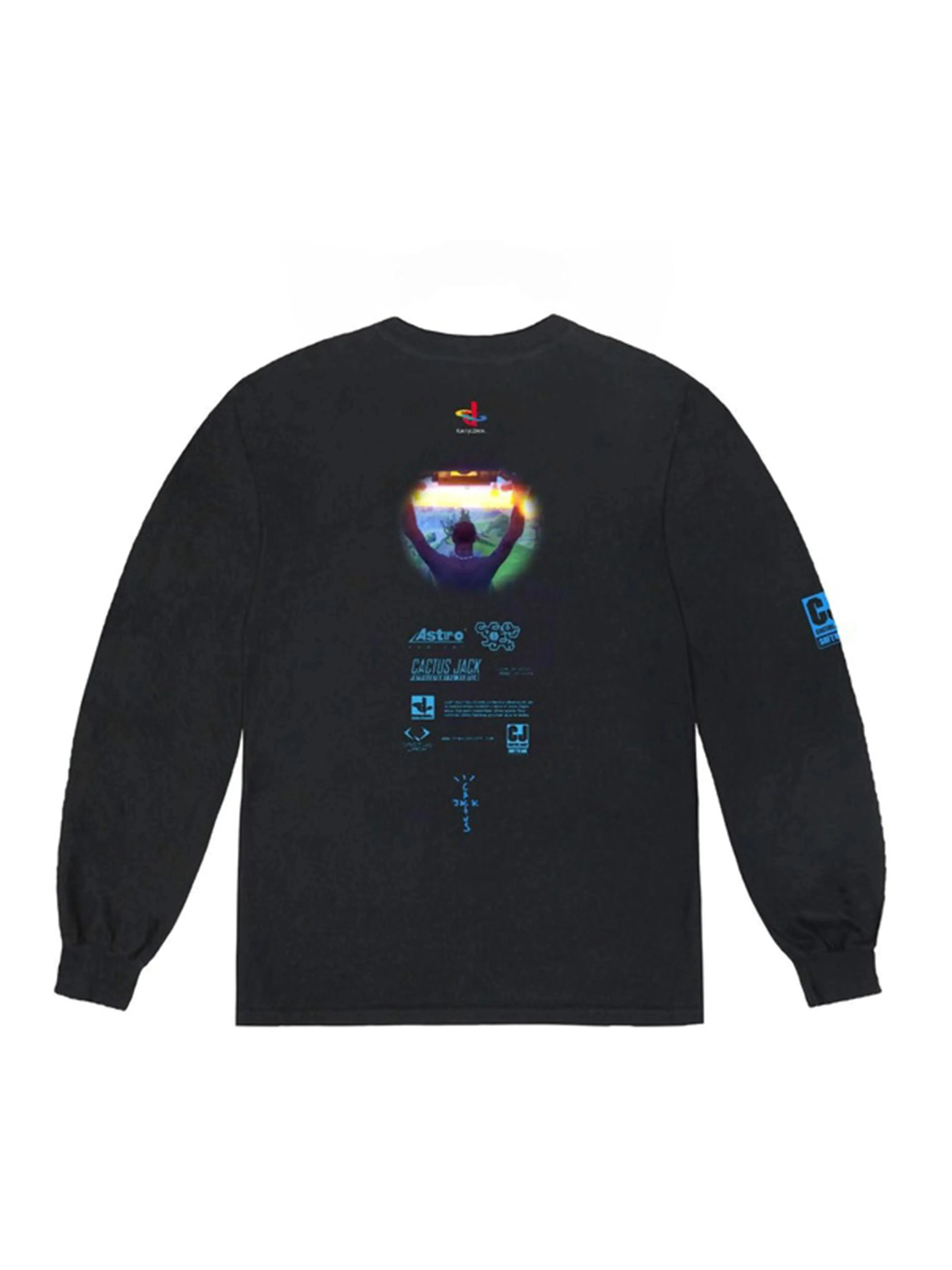 Travis Scott The Scotts Cj Portal L/S Tee Black