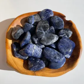 Tumbled Natural Sodalite Crystal