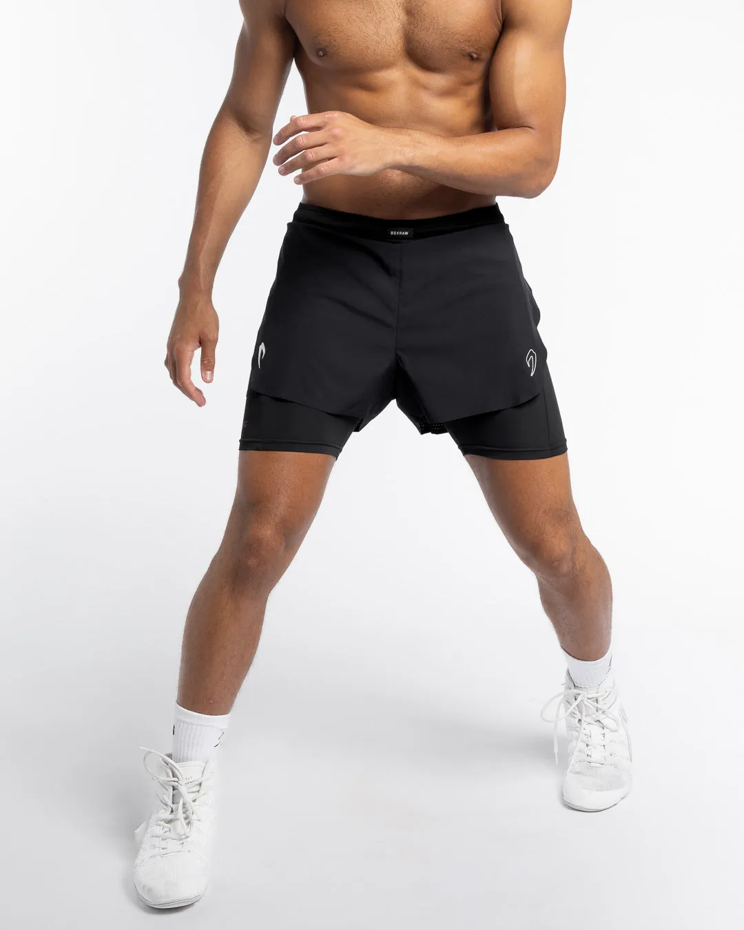 Tunero 2-in-1 Shorts - Black