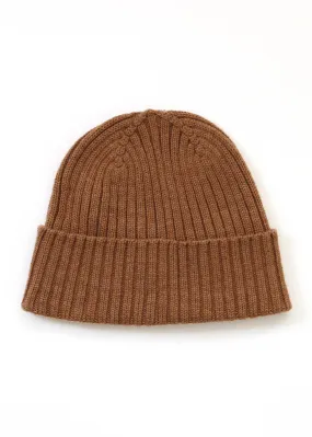 Uimi - Teddy Rib Beanie - One Size - Gingerbread