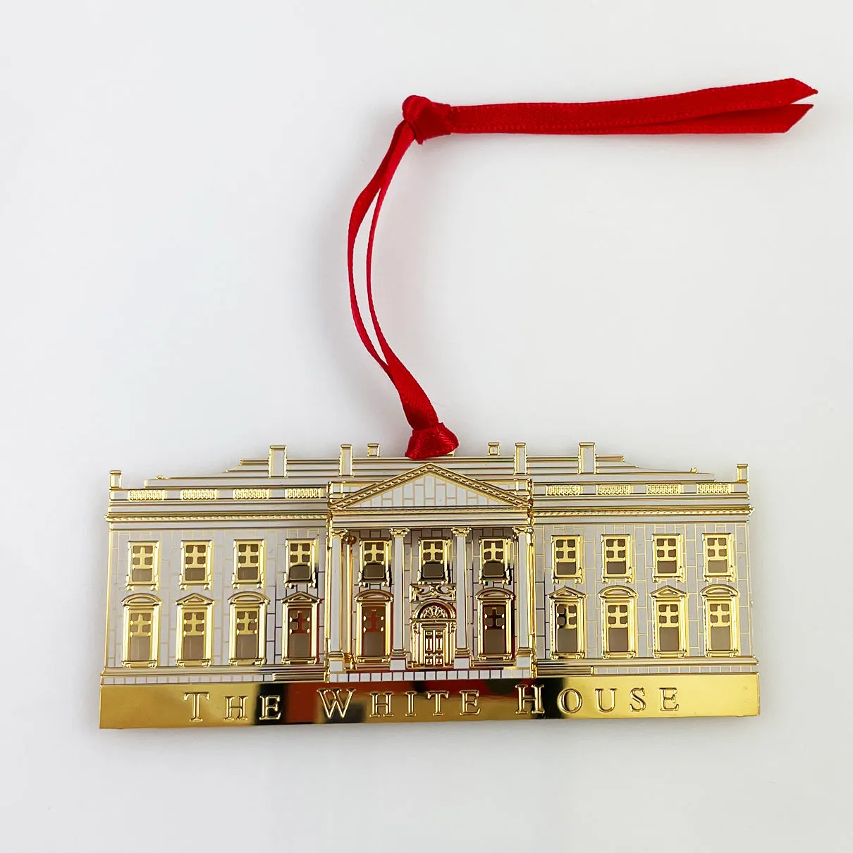 White House Christmas Ornament North Portico