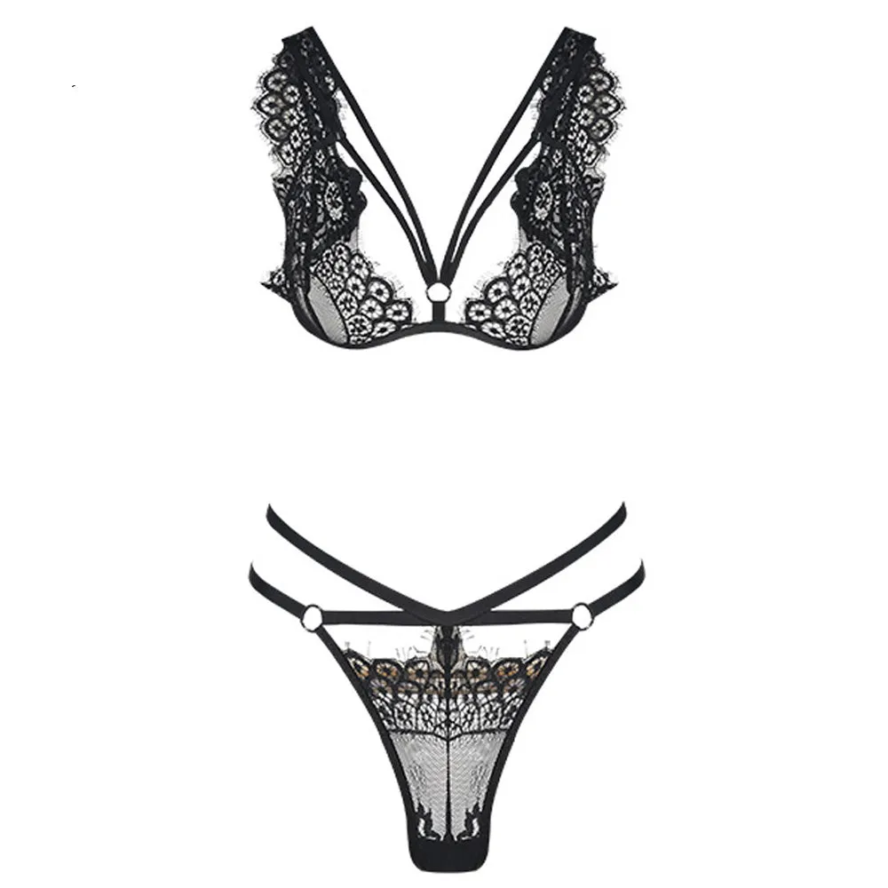 Women Brief bra Sets Lace Push Up Bra Lingerie Underwear