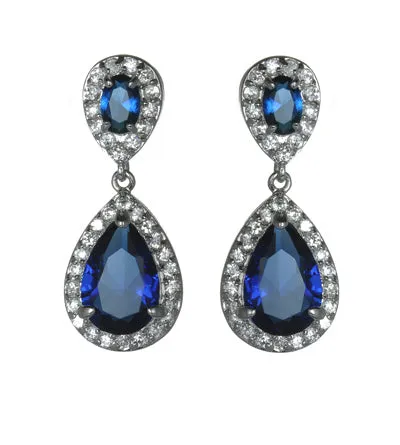 Women's Fashion CZ Bridal Wedding Earring